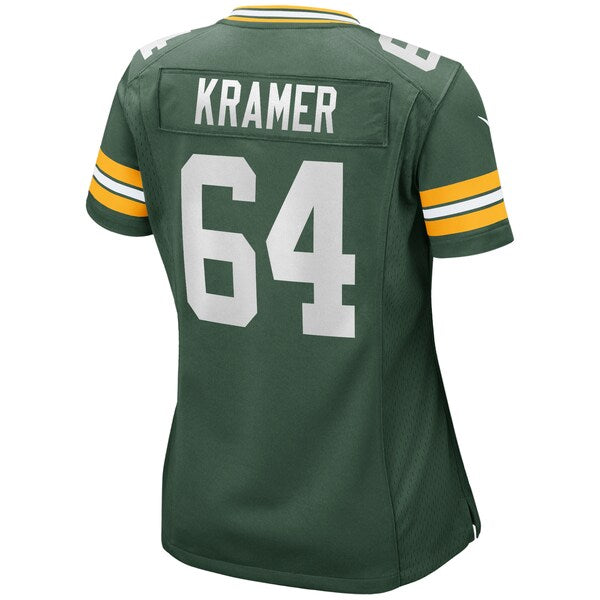 Jerry Kramer Green Bay Packers Nike Women's Game Retired Player Jersey - Green - Image 3
