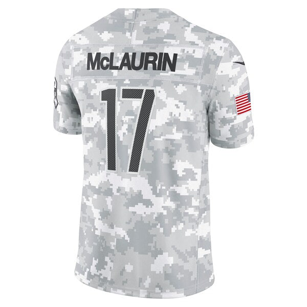 Terry McLaurin Washington Commanders Nike 2024 Salute to Service Limited Jersey - Arctic Camo - Image 3