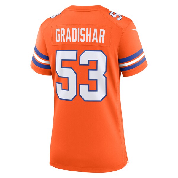 Randy Gradishar Denver Broncos Nike Women's Mile High Collection 1977 Throwback Retired Player Game Jersey - Orange - Image 3
