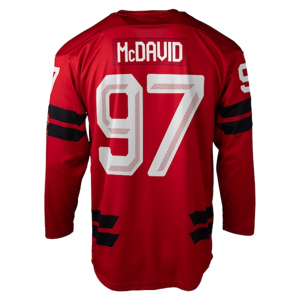 Connor McDavid Hockey Canada 2026 Replica Jersey - Red - Image 3