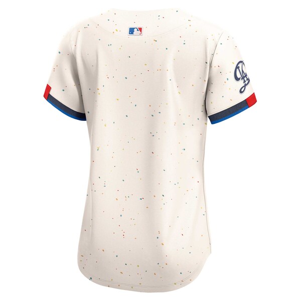 Los Angeles Dodgers Nike Women's 2024 City Connect Limited Jersey - Cream - Image 3