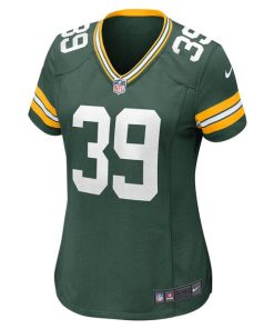 Alternative view of Tyler Goodson Green Bay Packers Nike Women's Game Player Jersey - Green