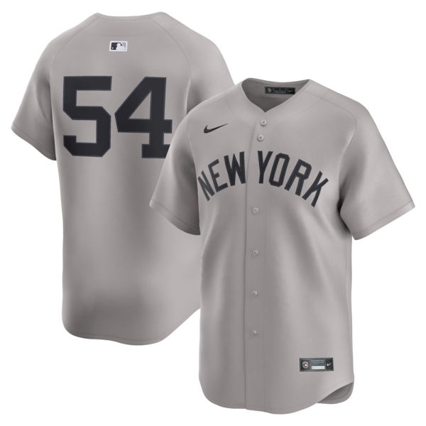 Max Fried New York Yankees Nike Road Limited Player Jersey - Gray/White - Image 2