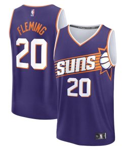 Rasheer Fleming Phoenix Suns  Fast Break Replica Jersey - Purple - Icon Edition