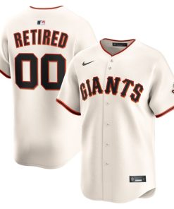 San Francisco Giants Nike Home Limited Pick-A-Player Retired Roster Jersey - Cream