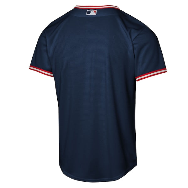 Cleveland Guardians Nike Youth Alternate Replica Jersey - Navy - Image 3