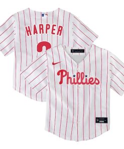 Bryce Harper Philadelphia Phillies Nike Toddler Home Replica Player Jersey - White