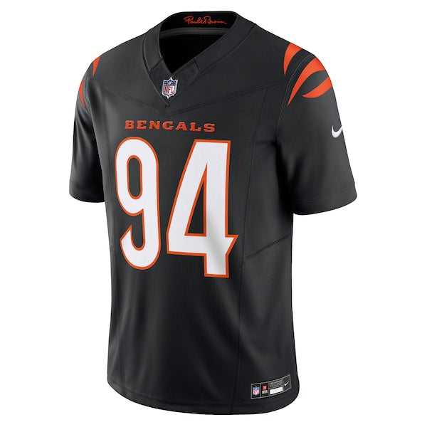 Sam Hubbard Cincinnati Bengals Nike Vapor F.U.S.E. Limited Jersey - Black/White - Image 3