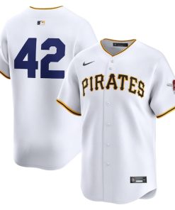 Pittsburgh Pirates Nike 2024 Jackie Robinson Day Home Limited Jersey?¨C White