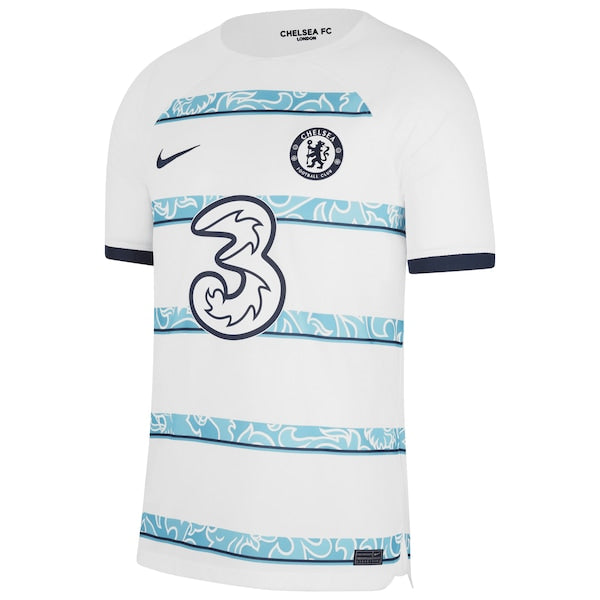 Raheem Sterling Chelsea Nike 2022/23 Away Breathe Stadium Replica Player Jersey - White - Image 2