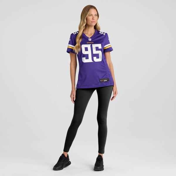 Travis Bell Minnesota Vikings Nike Women's Game Jersey - Purple - Image 5