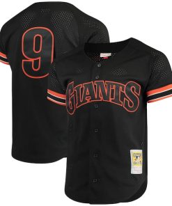 Matt Williams San Francisco Giants Cooperstown Collection Mesh Batting Practice Button-Up Jersey - Black