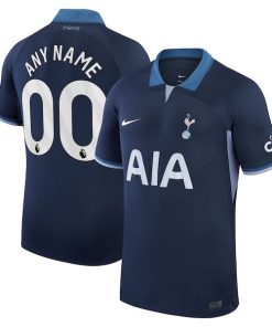 Tottenham Hotspur Nike 2023/24 Away Stadium Replica Custom Jersey - Navy