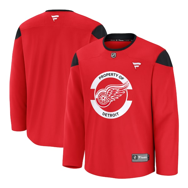 Detroit Red Wings Home Practice Jersey - Red