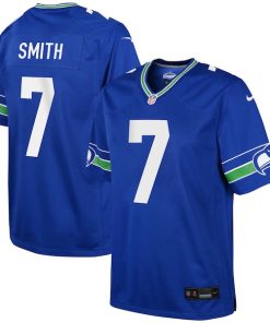 Geno Smith Seattle Seahawks Nike Youth Game Jersey - Royal