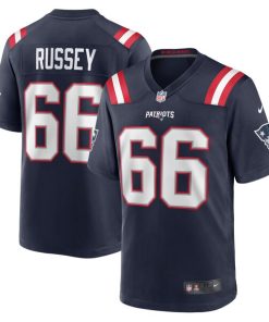 Kody Russey New England Patriots Nike Game Player Jersey - Navy
