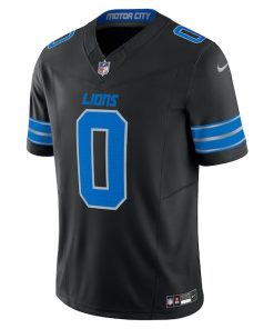 Alternative view of Jahmyr Gibbs Detroit Lions Nike 2nd Alternate Vapor F.U.S.E. Limited Jersey - Black