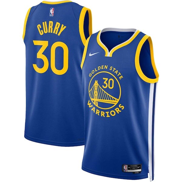 Stephen Curry Golden State Warriors Nike Unisex Swingman Jersey - Icon Edition - Royal/White - Image 2