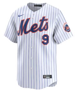 Alternative view of Brandon Nimmo New York Mets Nike Home Limited Player Jersey - White
