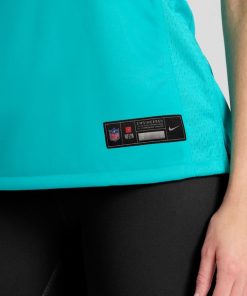 Alternative view of Aaron Brewer Miami Dolphins Nike Women's  Game Jersey -  Aqua