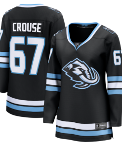 Lawson Crouse Utah Mammoth  Women's Home Breakaway Player Jersey - Black