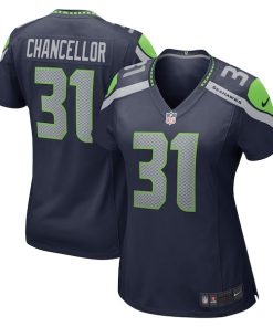 Kam Chancellor Seattle Seahawks Women's Nike Retired Player Game Jersey - College Navy