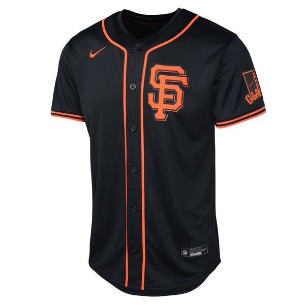 Rafael Devers San Francisco Giants Nike Youth Limited Jersey - Black - Image 2