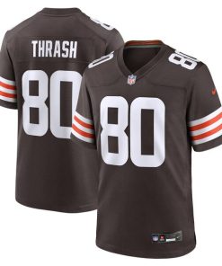 Jamari Thrash Cleveland Browns Nike Team Game Jersey -  Brown