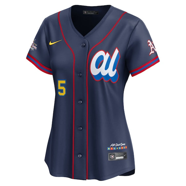 Jacob Wilson American League Nike Women's 2025 All-Star Edition Limited Player Jersey - Navy - Image 2