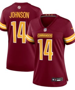 Josh Johnson Washington Commanders Nike Women's Team Game Jersey -  Burgundy