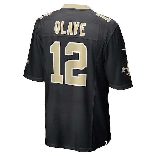 Chris Olave New Orleans Saints Nike Player Game Jersey - Black - Image 4