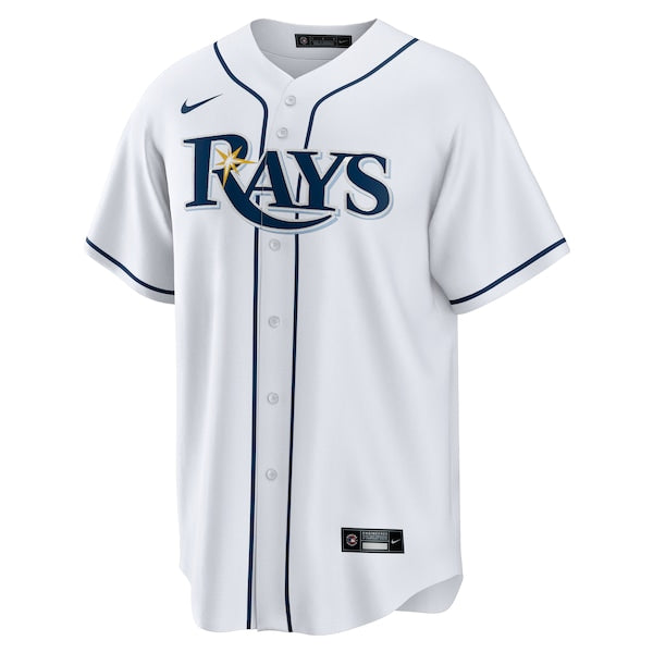Tampa Bay Rays Nike Home Replica Team Jersey - White - Image 2