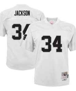 Bo Jackson Las Vegas Raiders Youth 1988 Retired Player Legacy Jersey - White