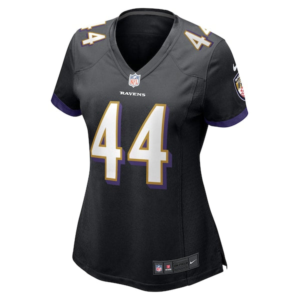 Marlon Humphrey Baltimore Ravens Nike Women's Game Jersey - Black/Purple - Image 3