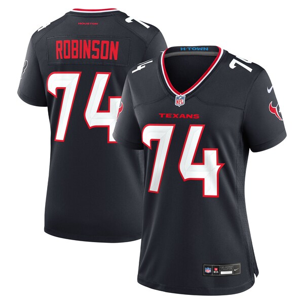 Cam Robinson Houston Texans Nike Women's Team Game Jersey - Navy - Image 2