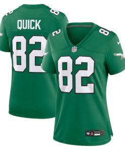 Mike Quick Philadelphia Eagles Nike Women's Alternate Game Jersey - Kelly Green