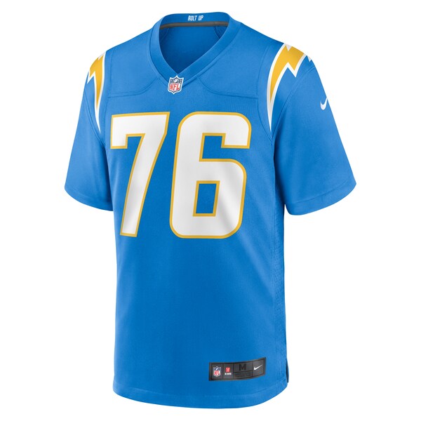 Joe Alt Los Angeles Chargers Nike 2024 NFL Draft First Round Pick Player Game Jersey - Powder Blue - Image 2