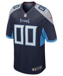 Alternative view of Calvin Ridley Tennessee Titans Nike Game Player Jersey - Navy