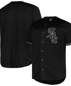 Chicago White Sox Profile Big & Tall Blackout Replica Jersey