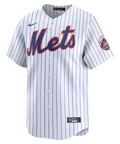Alternative view of Jose Quintana New York Mets Nike Home Limited Player Jersey - White