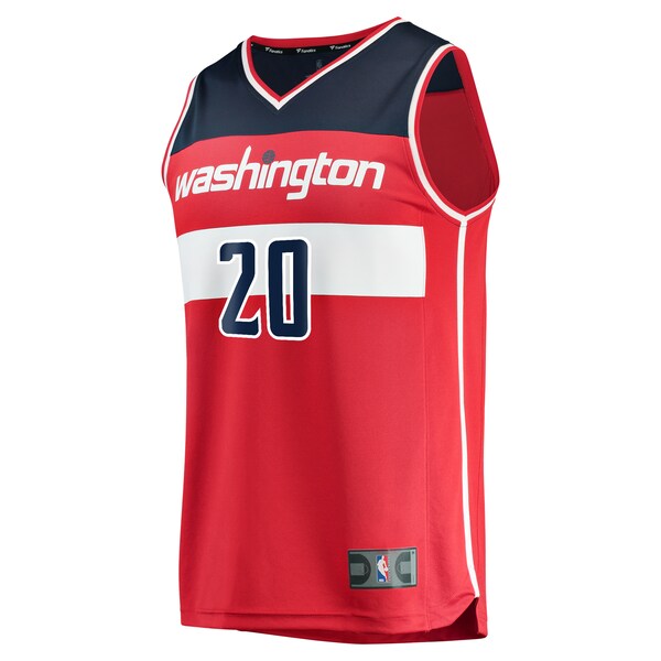 Alexandre Sarr Washington Wizards Youth Fast Break Replica Player Jersey - Icon Edition - Red - Image 2