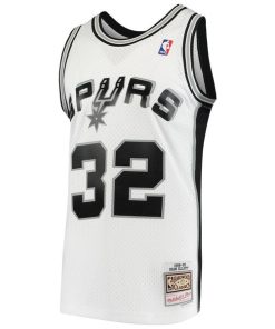 Alternative view of Sean Elliott San Antonio Spurs 1998/99 Hardwood Classics Swingman Jersey - White