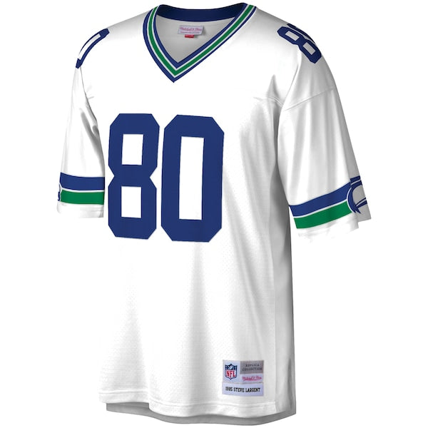 Steve Largent Seattle Seahawks Legacy Replica Jersey - White - Image 2