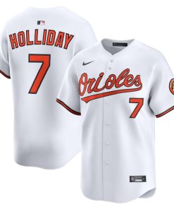 Jackson Holliday Baltimore Orioles Nike Home Limited Jersey - White
