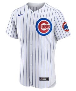 Alternative view of Fergie Jenkins Chicago Cubs Nike Home Authentic Retired Player Jersey - White