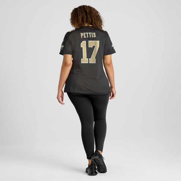 Dante Pettis New Orleans Saints Nike Women's Game Jersey - Black - Image 8