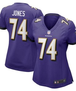 Alternative view of Josh Jones Baltimore Ravens Nike Women's  Game Jersey -  Purple