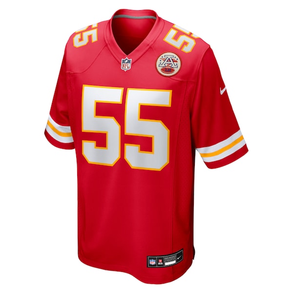 Omarr Norman-Lott Kansas City Chiefs Nike Team Game Jersey - Red - Image 2