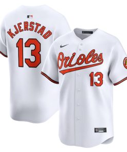 Heston Kjerstad Baltimore Orioles Nike Home Limited Player Jersey - White