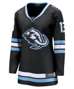 Alternative view of Brandon Tanev Utah Mammoth  Women's Home Breakaway Player Jersey - Black